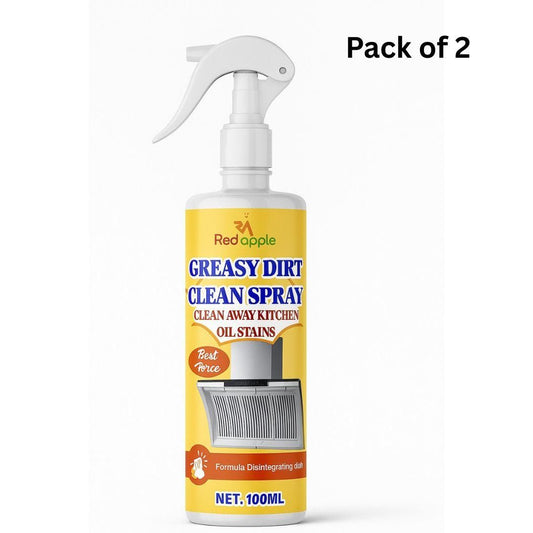 Greasy Dirt Clean Spray 100Ml (Pack of 2)