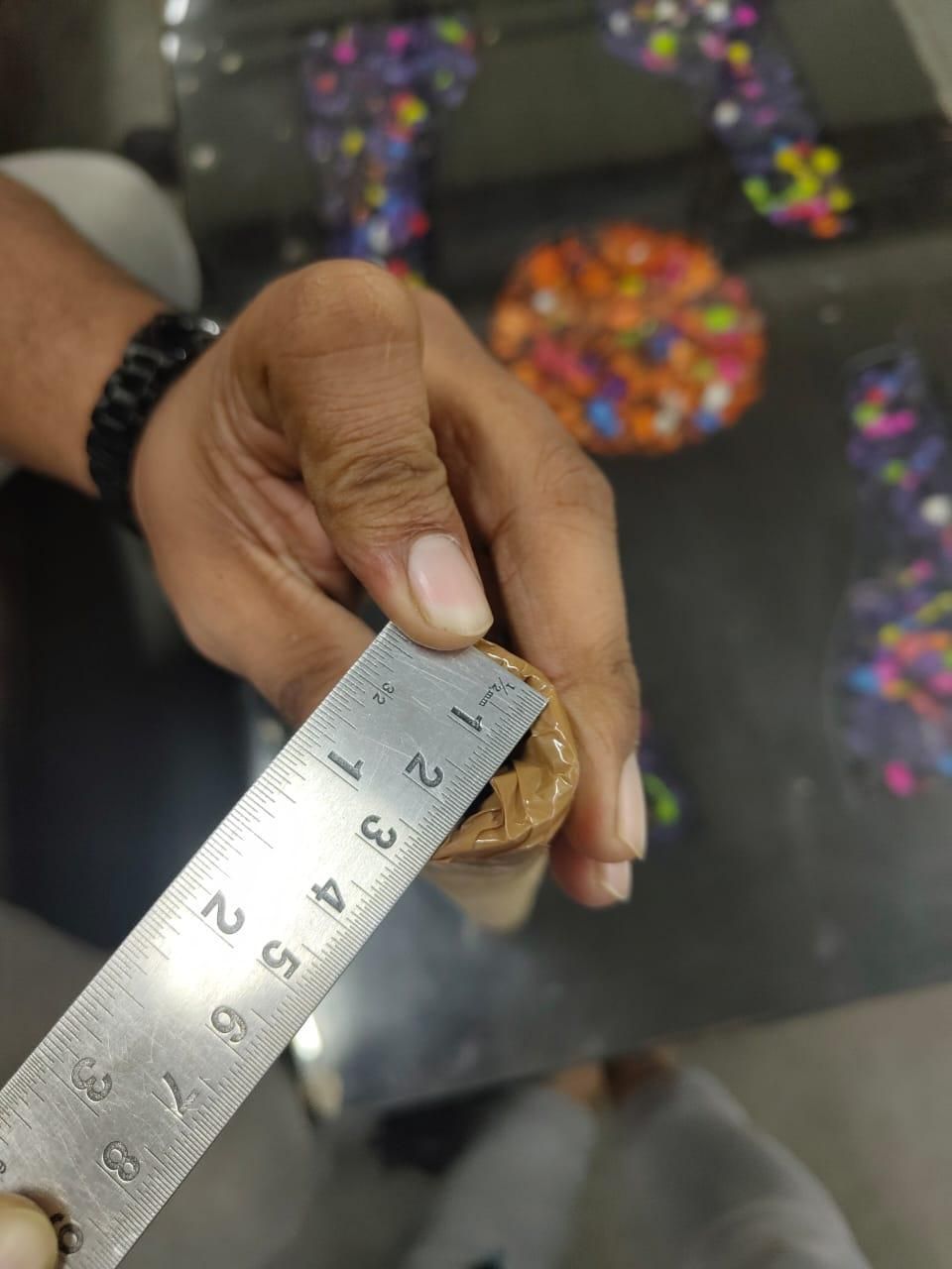 Diwali Rangoli Stickers Small Diya